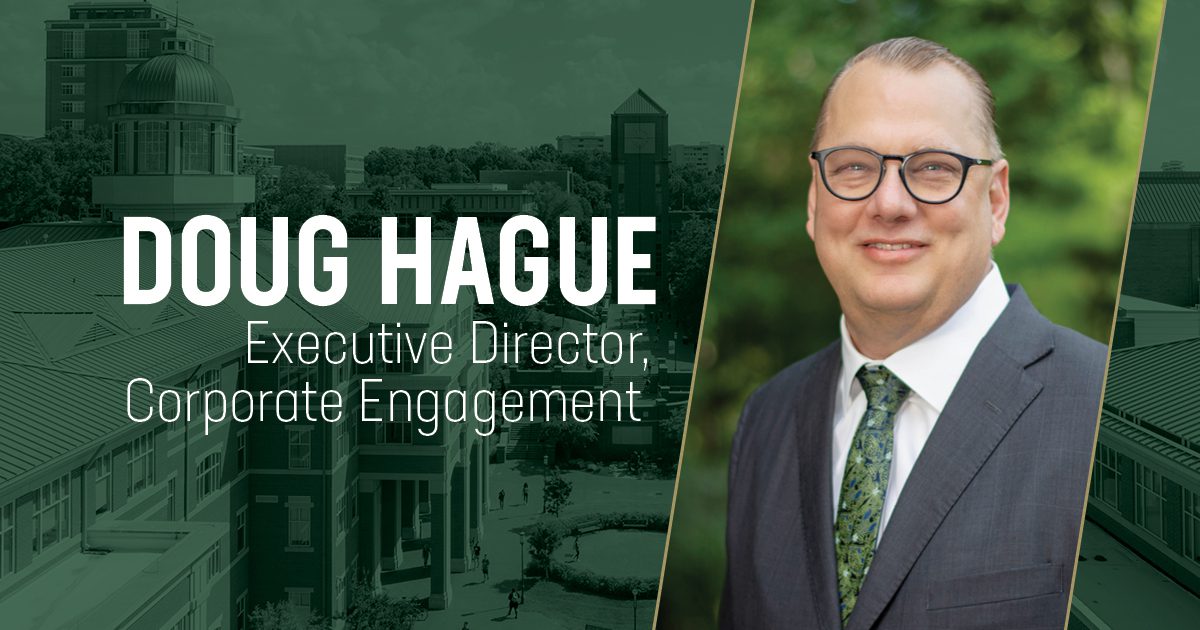 Doug Hague 
Executive Director 
Corporate Engagement